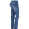 FREDDY - Jeans Push Up WR.up® Flare A Vita Bassa in Denim Ecologico, Denim Scuro, Extra Large