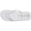 hummel Infradito Chevron, Sandali Unisex-Adulto, Bianco, 36 EU