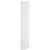 Lineabeta Termoarredo elettrico a muro Caligo L.29 H.79 cm in acciaio bianco