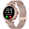 Cool Metal Silicone Dover Smartwatch Oro