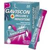 Gaviscon bruciore e indigestione 24 bustine 500 mg + 213 mg + 325 mg gusto menta