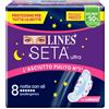 Lines seta ultra assorbenti notte dwct 8 pezzi