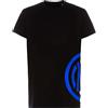 Inter T-Shirt Regular, Unisex-Adulto, Nero, Medium