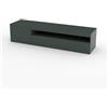 Web Furniture Mobile Porta TV Basso 155x40x36 Con Vano Decoder Antracite Lucido Daiquiri