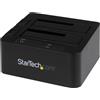 StarTech.com 2-fach USB 3.0 / eSATA Festplatten Dockingstation mit UASP fur 2,5/3,5 SSD / ...