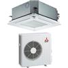 Mitsubishi Electric Climatizzatore Condizionatore Mitsubishi Electric Inverter Cassetta 21000 Btu SLZ-M60FA R-32 Wi-Fi Optional con Telecomando e Griglia Incluso