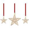 SWAROVSKI SET DI 3 DECORAZIONI FESTIVE EDIZIONE ANNUALE 2023, 5649780