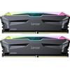Lexar Ram DIMM DDR5 32GB Lexar Ares RGB 2x16GB 6400MHz CL32 1.4V Nero [LD5EU016G-R6400GDLA]