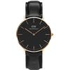 Daniel Wellington Classic Orologi 36mm Double Plated Stainless Steel (316L) Rose Gold