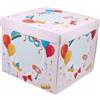 Scatole bianche automontanti 25x25x18 cm - Quadricromia intera superficie 50 pezzi