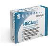 MEGANET 30 Softgels integratore di Omega-3 pz Capsule