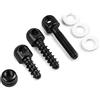 GUGULUZA Set di Viti per Cinghia Fucile, 1/2 e 3/4 Legno Vite e 7/8' Bullone con Dado
