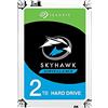 Seagate Surveillance HDD Skyhawk 2TB 2000GB Serial ATA III Internal Hard Drive - Internal Hard Drives (2000 GB, Serial ATA III, 3.5, Surveillance System, HDD, 64 MB)