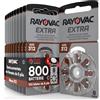 Rayovac Batterie PILE RAYOVAC Extra 312 per Apparecchi Acustici PROTESI udito PR41