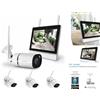 AVIDSEN KIT VIDEOSORVEGLIANZA MONITOR E 4 TELECAMERA AVIDSEN WIFI SENZA FILI AUDIO