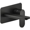 NOBILI RUBINETTERIA Nobili - Yoyo miscelatore lavabo a parete in finitura velvet black- YO126198BM