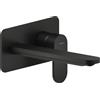 NOBILI RUBINETTERIA Nobili - Yoyo miscelatore lavabo a parete bocca lunga finitura velvet black- YO126198/1BM