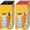 Bic 100 PENNE NERE e ROSSE BIC CRISTAL - 50 Penne Nere e 50 Penne Rosse