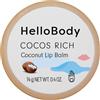 HELLO BODY Cocos Rich 15ml Balsamo Labbra