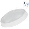 ALCAPOWER PLAFONIERA LED OVALE 15W LUCE NATURALE IMPERMEABILE IP65 BIANCA PL15-65O-ALC930340
