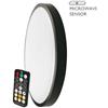 V-TAC PLAFONIERA TONDA 18W NATURALE IP44 SENSORE MICROONDA CREPUSCOLARE E TELECOMANDO VT-8618SB-RD-LED76691