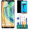 SRJTEK Compatibile per Xiaomi Mi Max 3 Display LCD M1804E4A Parti di Ricambio per MIMAX 3 Touch Screen Sensore Digitalizzatore Completamente Assmebly Kit (Nero)