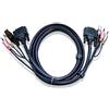 ATEN 2L-7D02UD - Video- / USB- / Audio-Kabel - 1.8 m