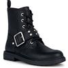 Geox J Eclair Girl, Stivale alla Caviglia Donna, Nero, 37 EU