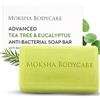 Moksha Tea Tree & Eucalipto Saponetta Bar viso e corpo Saponetta Bar-acne Macchie Punti Neri