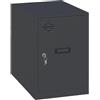 Simon Rack SimonRack Armadietto Metallico Piccolo; Armadio Metallico per Archiviazione, Armadio Multiuso, 475x400x500 mm, Antracite - Simonlocker