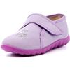Nordan Pantofole Bambino e Bambina Comode, Antiscivolo e Lavabili in Lavatrice - Ideali per Asilo, Casa e Passeggiate - Ampia Scelta di Colorie Design! 360350 (lila 4101, 31)