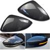 Kakulkomen 1 Paio Calotta Specchio Retrovisore Sinistra Destra Coperchi a specchio laterale per V-W Golf MK7 7.5 GTI 7 Golf 7 R (fibra di carbonio)