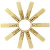 Alomejor 10 Pezzi Ance Sax Alto 2,5 Ance Bambini per Riparazione e Sostituzione Ance Sassofono Confezione - Accessori per Strumenti Musicali