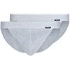 Skiny Tanga Cotton Retro Mutandine a Perizoma, Nero (080691), M (Pacco da 2) Uomo