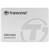 Transcend SSD220Q 2.5 1 TB Serial ATA III QLC 3D NAND