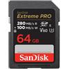 SanDisk SDSDXEP-064G-GN4IN memoria flash 64 GB SDXC UHS-II Classe 10