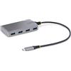 StarTech.com 4-Port USB-C Hub, USB 3.0 5Gbps, Bus Powered, USB Type-C to 4x USB-A Hub with...
