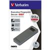 Verbatim Executive Fingerprint Secure - SSD - verschlusselt - 512 GB - extern (tragbar)