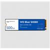 Western Digital (WD) Blue SN580 - SSD - 500 GB - intern - M.2 2280 - PCIe 4.0 x4 (NVMe)