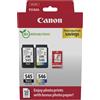 Canon PG-545 / CL-546 Value Pack - 2er-Pack - 8 ml - Schwarz, Farbe (Cyan, Magenta,...