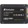 Verbatim Vi550 S3 - SSD - 2 TB - intern - 2.5 (6.4 cm)