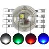 LedWekei Confezione da 20 lampadine LED RGBW 4 in 1, 12 W, con chip LED, per luci da palcoscenico a LED