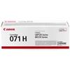 Canon Toner Nero 071 H 5646C002 2500 Pagine Originale