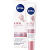 NIVEA Vital, siero di bellezza 3 in 1 per pelli mature, siero idratante intensivo per mitigare macchie di pigmento e età, cura del viso con effetto rassodante (40 ml)