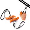 LARA STAR Maniglie per trazioni, Cinghia per Fitness, Resistente, per Allenamento e Resistenza, per Palestra Domestica, Barre per trazioni, bilancieri e Macchine per trazioni