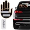 Tenatu Luce da Dito Dell'auto con Telecomando, Accessori Auto Divertenti, LED Gadget Auto, segnali di rabbia stradale, accessori per auto per uomini e donne