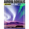 Independently published Aurora Borealis Calendar 2024-2025: A 24-Month Calendar for Jan 2024 to December 2025, 17 x 22 opened, Organizing & Planning, Gift For Friends And Family