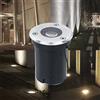 Partenopea® Faretto a led segnapasso calpestabile da esterno viali sentieri giardino IP65 da incasso a terra (1W Luce bianca naturale 4000K)
