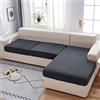 ZZDZW Copridivano 3 Posti con Penisola Copri Divano Angolare a Destra a Sinistra Elasticizzato Copridivani a SX a DX Elasticizzati Universali Copertura Fodera per Divano Sofa Cover