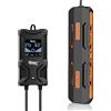 hygger Riscaldatore per Acquario, 600W Sommergibile Riscaldatore per Acquario con Controller Display Digitale LCD Intelligente Protezione Spegnimento Automatico per 250-511L Tank